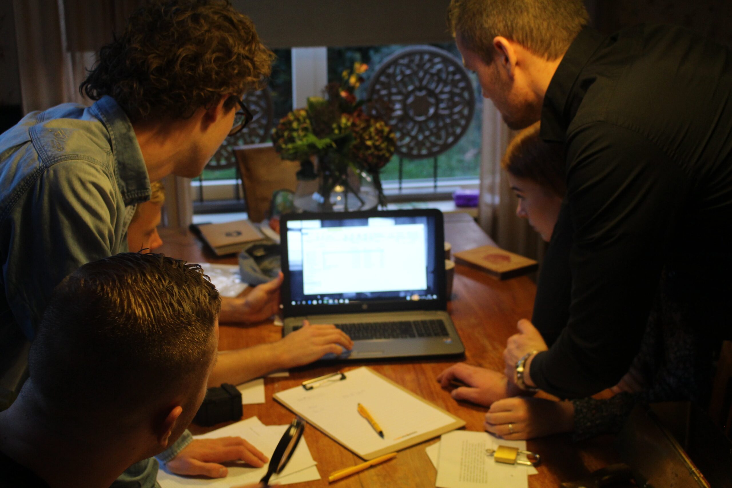 escape room spel thuis